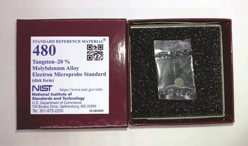 SRM 480  鎢20%鉬合金電子探針標(biāo)準(zhǔn)品
