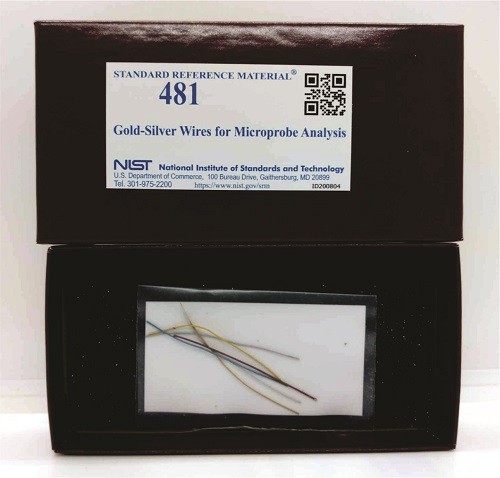 SRM 481  微探針分析用金銀絲標(biāo)準(zhǔn)品