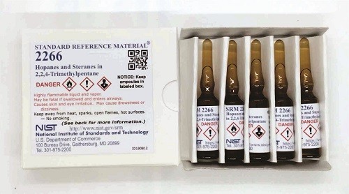 SRM 2266   2，2，4三甲基戊烷中的厚樸烷和甾烷標準品