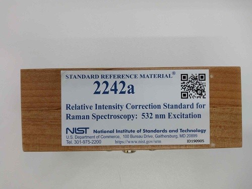 SRM 2242a  拉曼光譜的相對強度校正標準：532 nm激發(fā)標準品