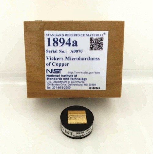 SRM 1894a  銅的維氏顯微硬度標(biāo)準(zhǔn)品