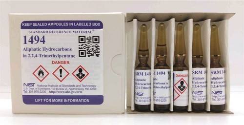 SRM 1494  2，2，4-三甲基戊烷中的脂肪族烴標準品